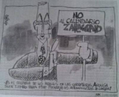 mingote no al calendario zaragozano